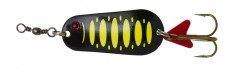 Rotačka DAM Effzett Standard Spoon 8cm 45gr Fluo Yellow/Black UV