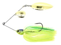 Rotační nástraha Berkley DEX Spinnerbait TG 11g Blue Back Chartreuse