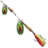 Rotační Třpytka DAM Effzett Dressed Spinner Fire Shark Hmotnost 14gr