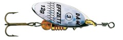 Rotační Třpytka DAM Effzett Predator Silber-Glitter Hmotnost 4gr