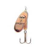 Rotační Třpytka DAM Effzett Standard Spinner Měděná Hmotnost 6gr