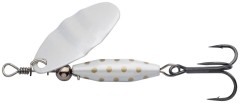 Rotačný blyskáč Abu Garcia Reflex Arctic 4,5cm 7gr Perlová biela