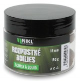 Rozgradive Boilies Nikl Scopex & Kalmar 150gr 18mm