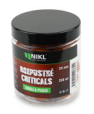 Rozpustné Boilie Nikl Criticals Chilli & Peach 250ml