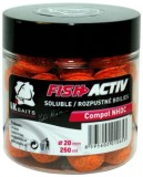 Rozpustné Boilies LK Baits Fish Activ Plus Nutric Acid 24mm 1kg