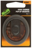 Rychlovýměnné Zátěže Fox Edges Kwik Change Pop-up Weights Velikost 4 Rychlovýměnné Zátěže Fox Edges Kwik Change Pop-up Weights Velikost 4