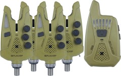 Sada Hlásičov Flacarp X8 s Príposluchom 4+1 Khaki