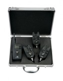Sada Hlásičov Giants Fishing Deluxe Radio Carp 3+1 (3x signalizátor + prijímač)