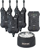 Sada Hlásičů Sonik SKX 3+1 Alarm + Bivvy Lamp