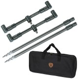 Sada Hrazd Giants Fishing Gaube Buzzer Bar Set 2 Rods Silver