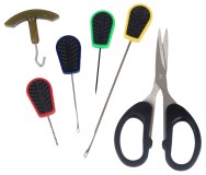 Sada Jehel Nůžek a Utahovače Uzlů Leeda Rogue Needle Set Sada Jehel Nůžek a Utahovače Uzlů Leeda Rogue Needle Set