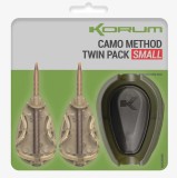 Sada Kŕmidiel a Formičky Korum Method Twin Pack Camo Veľkosť L Sada Kŕmidiel a Formičky Korum Method Twin Pack Camo Veľkosť L