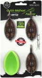 Sada Krmítek Mikado Method Feeder Q.M.F. Aperio SET - 3L 30+40+50gr + Forma