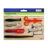 Sada Nástrah Zebco Sea Soft Lure Set Sada Nástrah Zebco Sea Soft Lure Set
