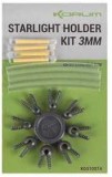 Set kemijskih svjetala i adaptera Korum Starlight Holder Kit 3mm