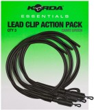 Set Korda Essentials Lead Clip Action Pack
