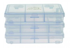 Set Plastových Boxů Carp System 3ks