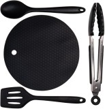 Set posuđa Giants Fishing Silikon s podloškom Eazi Utensil Set