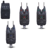 Set Signalizatora Saenger Carp Voice R-4 3+1, crvena, zelena, plava