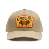 Šilterica Grundéns Eat Crab Trucker 312 Khaki/White O/S
