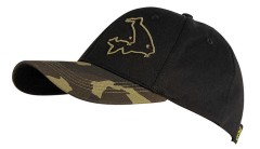 Šiltovka Avid Carp Black And Camo Cap Šiltovka Avid Carp Black And Camo Cap