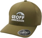 Šiltovka Geoff Anderson Flexfit Delta Zelená 3D Logo Šiltovka Geoff Anderson Flexfit Delta Zelená 3D Logo