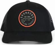 Šiltovka Grundéns Hook Trucker FP Solid Black Šiltovka Grundéns Hook Trucker FP Solid Black