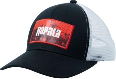 Šiltovka Rapala Cap Splash Trucker Black/Red