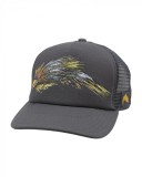 Šiltovka Simms Artist Fly Trucker Anvil
