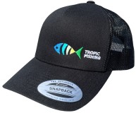 Šiltovka Tropic 5-Panel Retro Trucker Cap Black