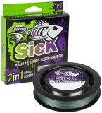 Šnúra Berkley Sick Two in One Moss Green/Clear Fluo Šnúra Berkley Sick Two in One Moss Green/Clear Fluo