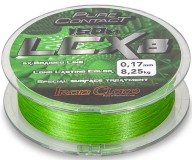 Šňůra Iron Claw LCX8 150m Zelená Šňůra Iron Claw LCX8 150m Zelená