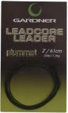 Šňůra s Olověným Jádrem Gardner Plummet Leadcore Leader