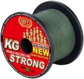 Šňůra WFT KG Strong 1000m Zelená 0,39mm 67kg