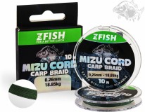 Šnúra Zfish MizuCord Method Feeder Braid 10m 0,23mm 17,19kg