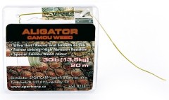 Šnure Sportcarp Aligátor Camou Weed 20m 20m/30lbs