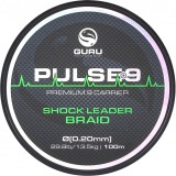 Šoková Šňůra Guru Pulse9 Shockleader Braid 0,20mm 150m