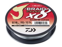 Spletaná Šnúra Daiwa J-Braid X8 135cm Svetlo Šedá Spletaná Šnúra Daiwa J-Braid X8 135cm Svetlo Šedá