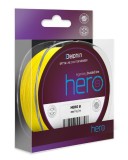 Splétaná Šňůra Delphin Hero 8 Fluo Žlutá 0,14mm 9,5kg 117m