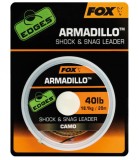 Spletaná Šnúra Fox Edges Armadillo Shock & Snag Leader Camo 20m Spletaná Šnúra Fox Edges Armadillo Shock & Snag Leader Camo 20m