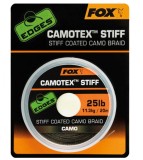 Splétaná Šňůra Fox Edges Camotex Stiff Coated Camo Braid 20m 25lb