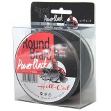 Spletaná Šnúra Hell-Cat Round Braid Power Black 200m 0,50mm/57,5kg Spletaná Šnúra Hell-Cat Round Braid Power Black 200m 0,50mm/57,5kg