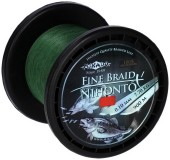 Spletaná Šnúra Mikado Nihonto Fine Braid Zelená 900m 0,10mm/7,7kg