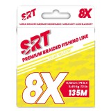 Splétaná Šňůra Sert 8X SRT Fluo Yellow 135m Splétaná Šňůra Sert 8X SRT Fluo Yellow 135m