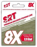 Splétaná Šňůra Sert 8X SRT Moss Green 135m 0,10mm/5,45kg