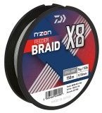 Splietaná Šnúra Daiwa N'Zon X8 Braid Steel Gray 0,08mm/5kg/300m