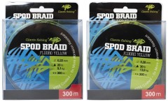 Splietaná Šnúra Giants Fishing Spods Braid Fluoro Žltá 300m Splietaná Šnúra Giants Fishing Spods Braid Fluoro Žltá 300m
