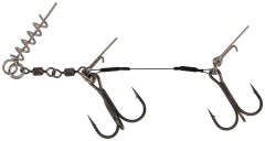 Stinger Mikado Jaws Double Evo Titanium XL 30 kg 2/0,1/0