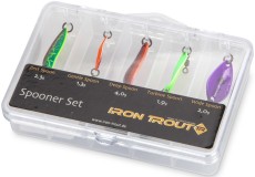 Súprava Plandaviek Iron Trout v Krabičke Spooner Kit Súprava Plandaviek Iron Trout v Krabičke Spooner Kit