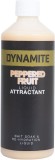 Tekući atraktor Dynamite Baits Peppered Fruit Range 500ml